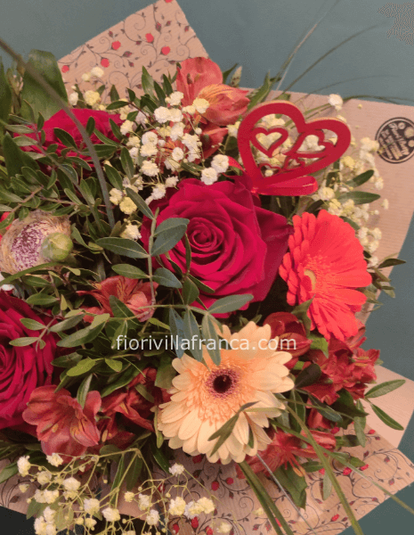 Bouquét romantico